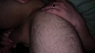 Self sucking and rimmed assist- Strained sloppy cock