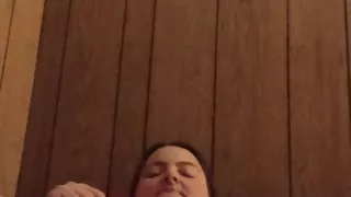 Miss my boyfriend's big cock so have fun with myself