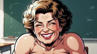 Naughty Cleavage Teachers Tease