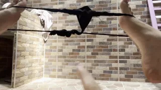 Beautiful Stepsister Likes to Play with Her Clitoris Before Going to College