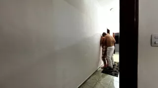 My Stepfather Has Dry Humping with Me and Masturbates Me in the Hallway.