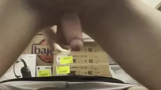 Jerking off Hardcore. Intensive, Fast Masturbation - Horny Twink
