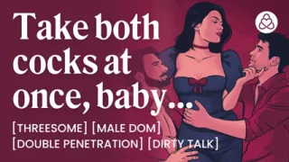 ASMR Audio Porn: Dominant MFM Threesome Double Penetration with Two Cocks - BDSM & Dirty Talk - Erotic Audio Roleplay for Women