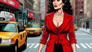 Horny Muscular MILF Dominatrix Fucks in the Car