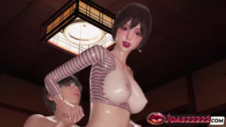 Hot Japanese Xin Nylon Stockings 3D Hentai - Reverse Cowgirl Anal, Prone Bone Wet Ass & Lifting Tied Creampie
