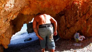 Doing my first porn outdoors, my pussy is so wet