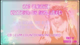 AUDIO ONLY - CEI quickie extension included enhanced audio