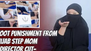 Hijab Step Stepmom Give Her Foot Punishment as Her Step Stepson Doing Bad for a Whole Month - Minokiiko