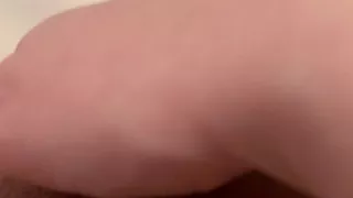 MILF cums hard and moans loud on her toy