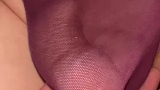 I Hold My Mate's Huge Hard Dick While Spraying Piss Through His Underwear