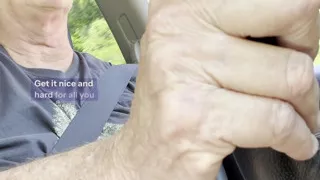 Daddy Jerks in While Driving