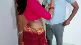 Cheating boss wife take employee dick behind the door..Desi bhabhi fuck xxx