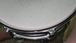Playing Drums with My Dick - Snare Hit Cock Tip is My Stick