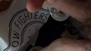 My wife gives me a slow blowjob with a mega final cumshot