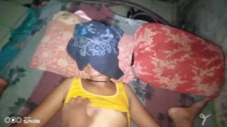 No one is at home today, so we will play wrestling today