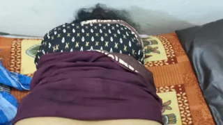 While My Stepmother Was Drinking Water, I Went There, Pulled Her Saree, and Had Sex with Her.