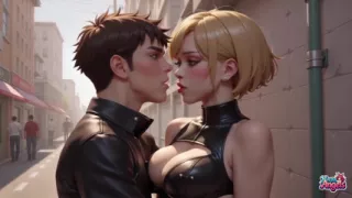 Blue-eyed Blonde Does Anything You Want