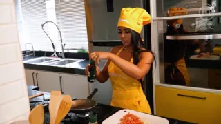 Hot Latinas Lesbians Cooking  - SFW