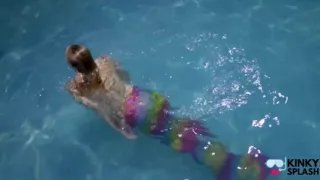 Captive Mermaid Teases You in the Pool
