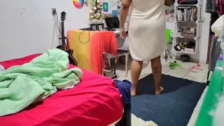 Watching on My Stepsister Getting Out of the Shower