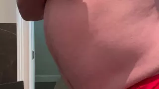 Full Red and Black Outfit Show