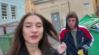 Shocking Content! She Gets Fucked by a Houseless Guy!