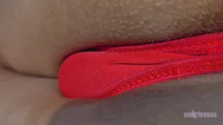 My stepbrother caught me looking for hard dicks and I let him play with my panties. - Inmymound