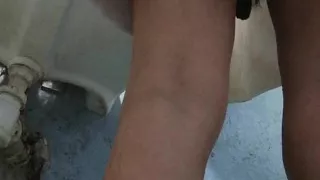 In the shower