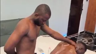 Uncle with a Giant Black Dick Fucking My Boy's Ass