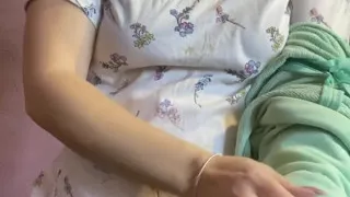 Stripping and Showing Strong Body and Muscles, Flashing Tits and Hairy Pussy