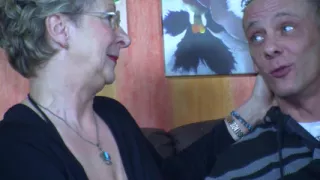 Blonde Mature German Housewife with Naturals Rides Thick