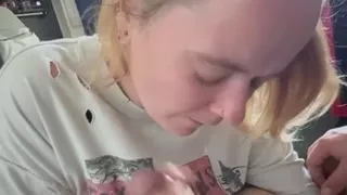 Quiet garage fun - we had to be careful