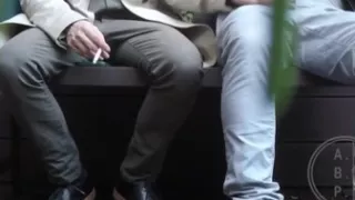 A Bench Encounter Turns Into a Public Piss Humiliation