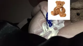 MY KINKY ARAB GIRL MASTUBATES WITH VIBRATOR & MY CUM ALL OVER HER CURVY BODY-  AMATEUR ARABIAN SNOWWHITE