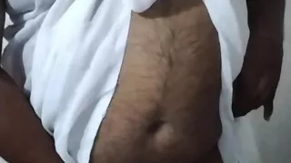 Chubby Cute CD Show her body With cute White  dress