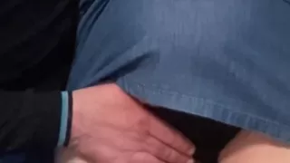 Dirty Fantasy in the Subway - Stranger's Fingers in My Pussy