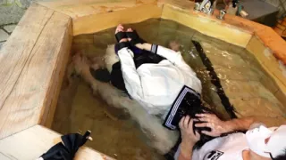 Dripping Uniform, Restrained in a Bathtub, off-campus Lesson
