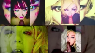 Goddess Lana Hot Sensual Dildo Sucking Compilation 1