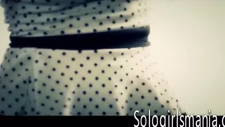 Blonde Teen Scarlet Red Dance and Masturbate