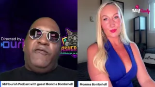 Mrflourish Podcast an Evening Affair with Guest Momma Bombshell