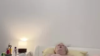 Granny Fucked by Dildo