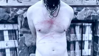 INFERNAL chest CANING Crucifixion