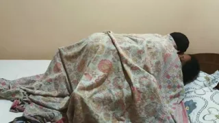 Desi Kamla Bhabhi Mornig Hot Fucking and creampie Pussy on Bed