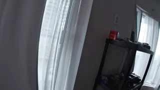 Dirty Sissy CD goes for a Quick masturbation movie session in the morning