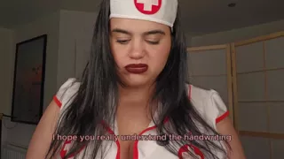 Nurse Lucia Needs to Do Some Tests, and Collect Your Sample