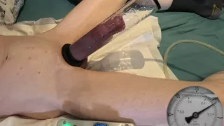 Pump and cum in New 2.25x12" Tube