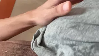 Twink Handjob Teasing in the Bathroom