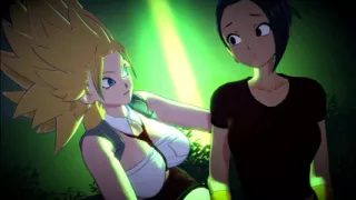 Two Super Saiyan Girls Vs Ultra Instinct Guy