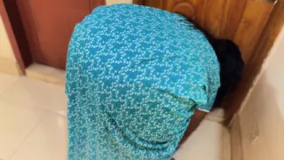 Big Ass Arab Muslim Maid Cleaning My Room Then I See Her Huge Naked Ass & Start Handjob