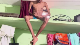 Indian desi boy masterbation in a room